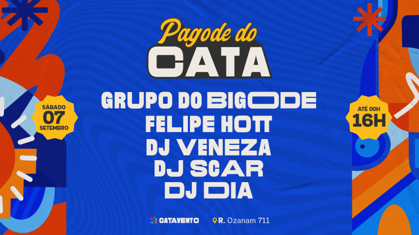 PAGODE DO CATA - GRUPO DO BIGODE , HOTT , DJ SCAR - 07.09 cover