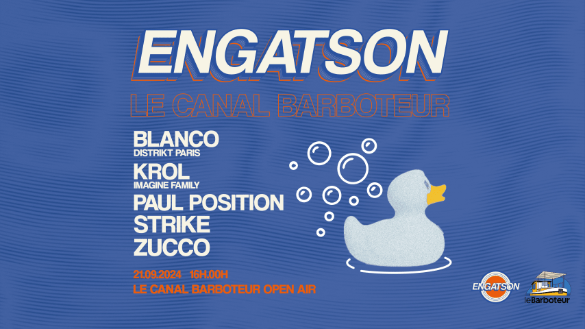 ENGATSON:Blanco,Krol,Paul Position,Strike,Zucco au BARBOTEUR cover