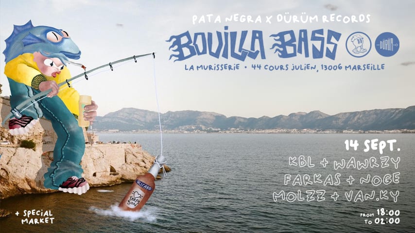 Bouilla Bass W/ Pata Negra X Durüm Records cover