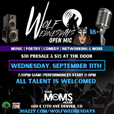 Wolf Wednesdays Open Mic 9/11 cover