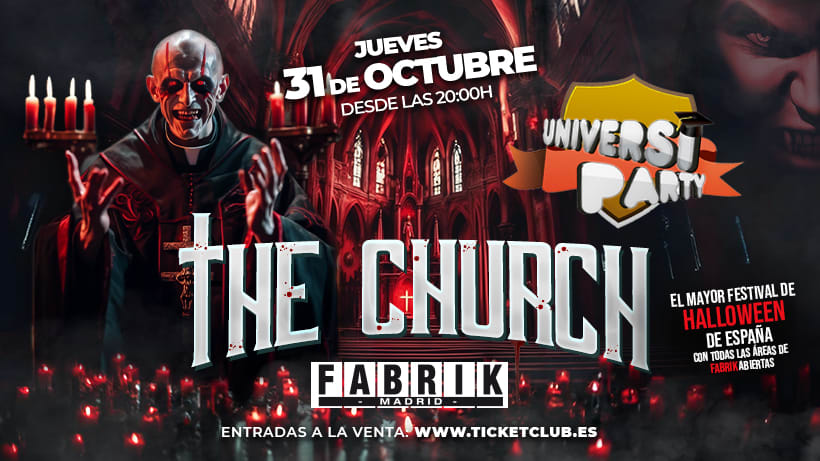 COMPLEMENTO - Universiparty Halloween en FABRIK cover