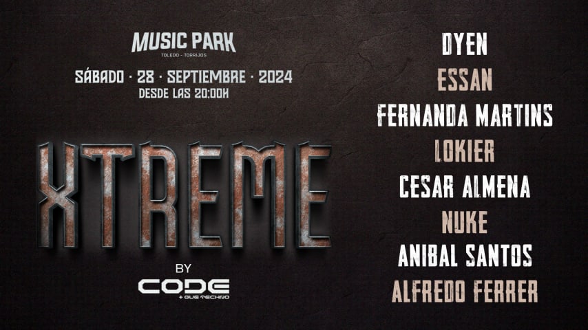 COMPLEMENTO - XTREME en Music Park 28 septiembre cover