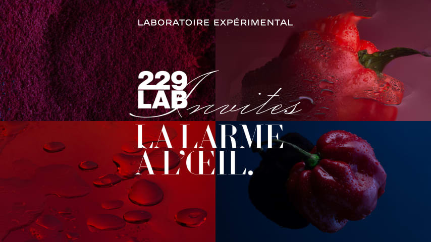 229 Lab "Invites" La Larme à L'Oeil cover