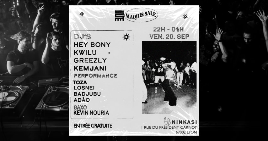 Maquis Sale : Hey Bony, Kwilu, Greezly, Kemjani & More cover