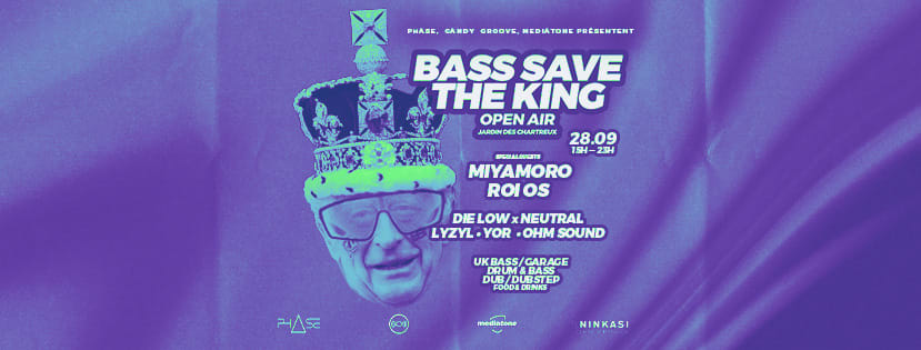 Bass Save The King (Open Air) cover