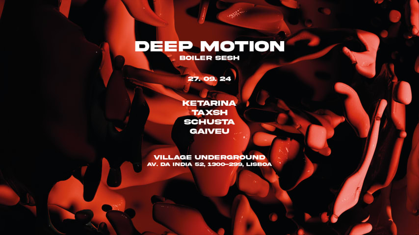 DEEP MOTION - BOILER SESH cover