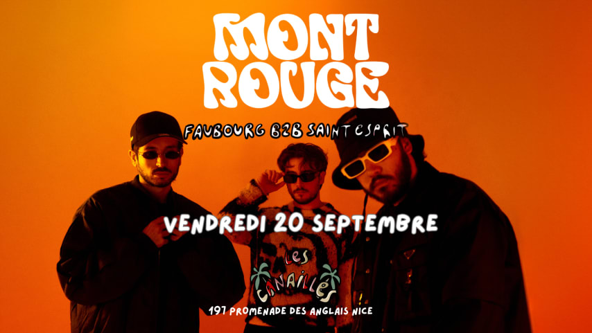 MONT ROUGE X LES CANAILLES cover