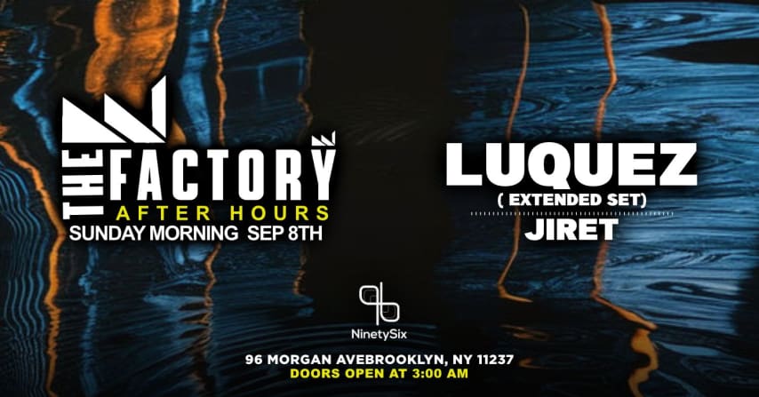 THE OFFICIAL BKLYN AFTER HOURS - LUQUEZ - JIRET cover