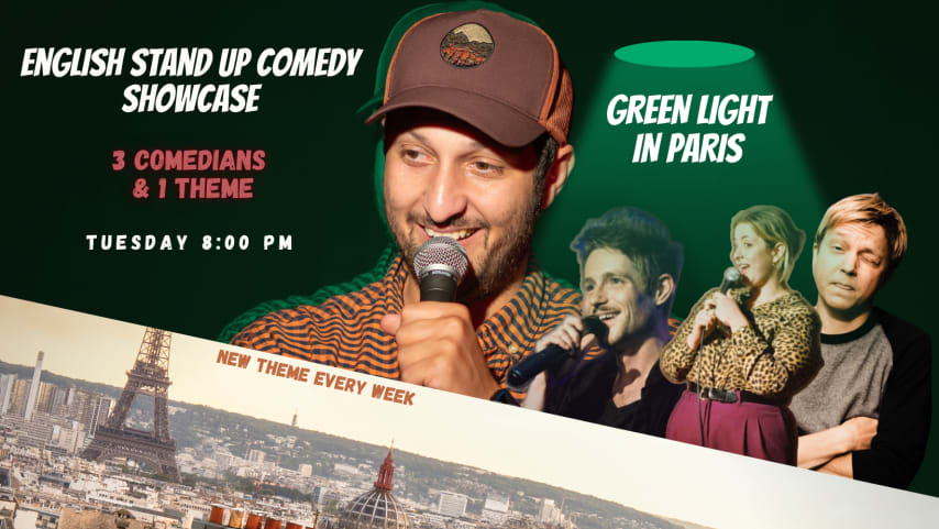 Standup Comedy in English : Green Light In Paris #9 cover