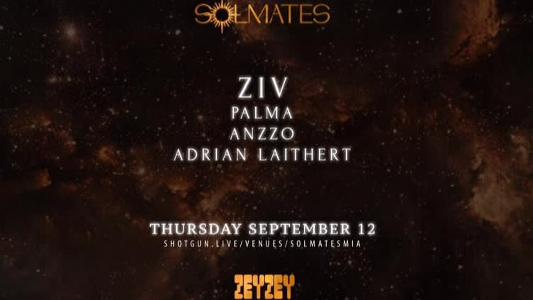 SOLMATES @ ZEY ZEY cover