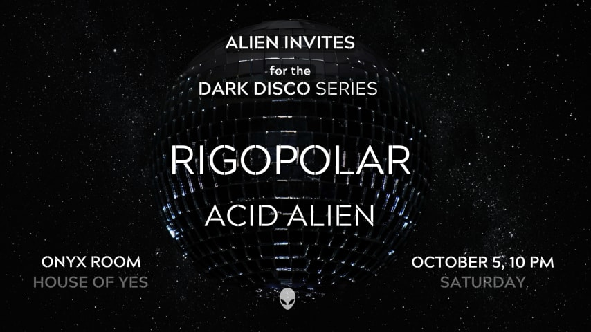 Dark Disco Series • Rigopolar • Acid Alien cover