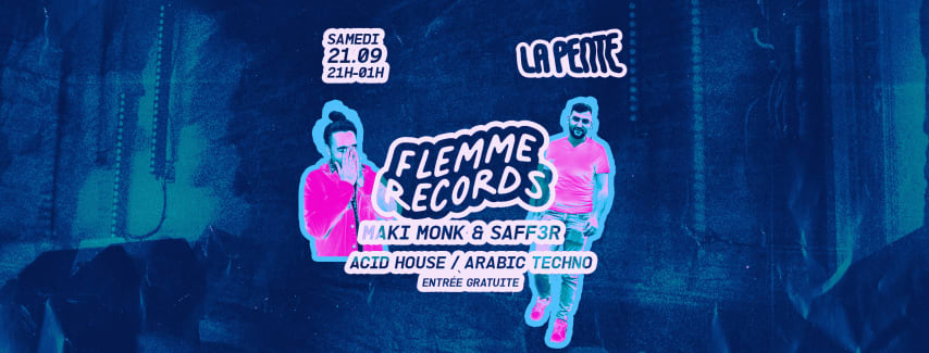 Flemme Records W/ Maki-Monk & Saff3r cover