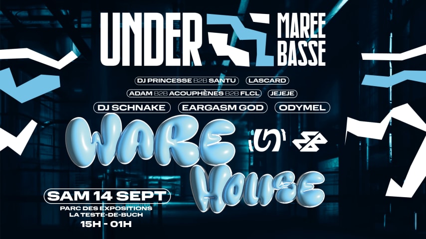 Under X Marée Basse Warehouse : Eargasm God, Odymel ... cover