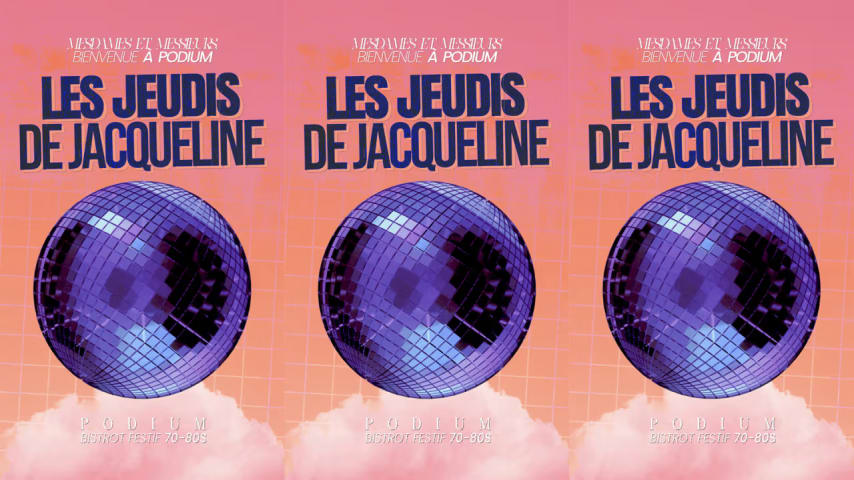 Les Jeudis De Jacqueline @Podium - 26 Sept cover