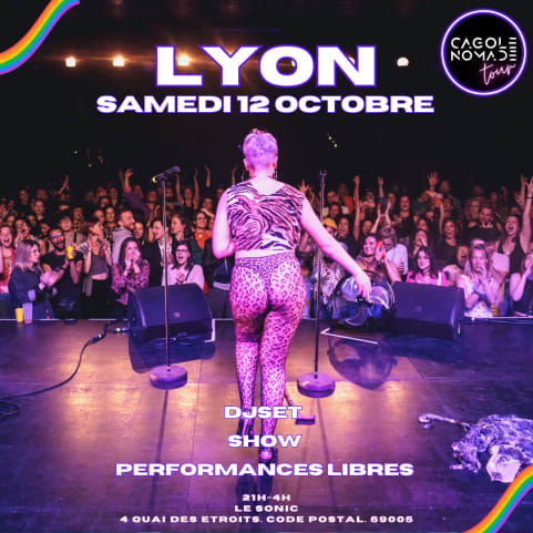 Cagole Nomade Party #Lyon cover