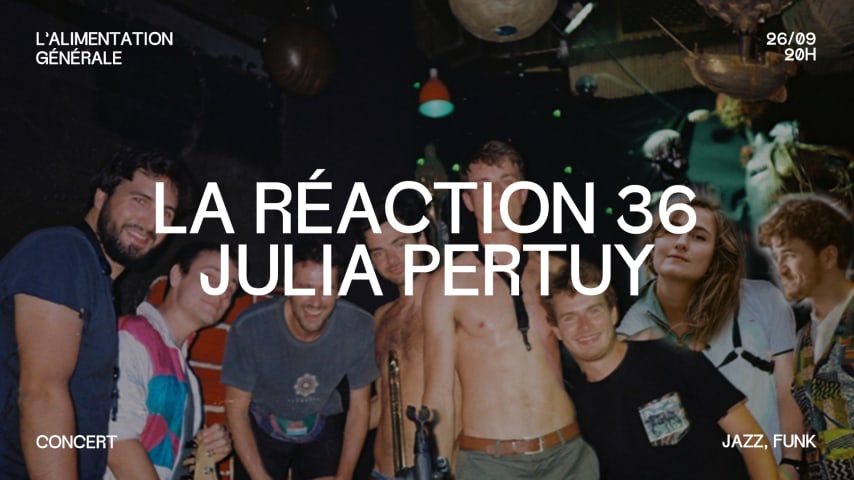 La Reaction 36 & Julia Pertuy cover