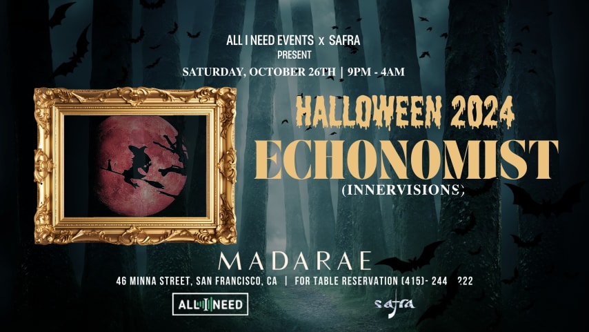 Halloween With Echonomist (Innervision) At Madarae cover