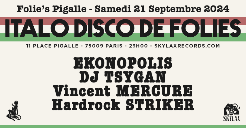 Italo Disco De Folies W/ Ekonopolis, Dj Tsygan & Friends cover