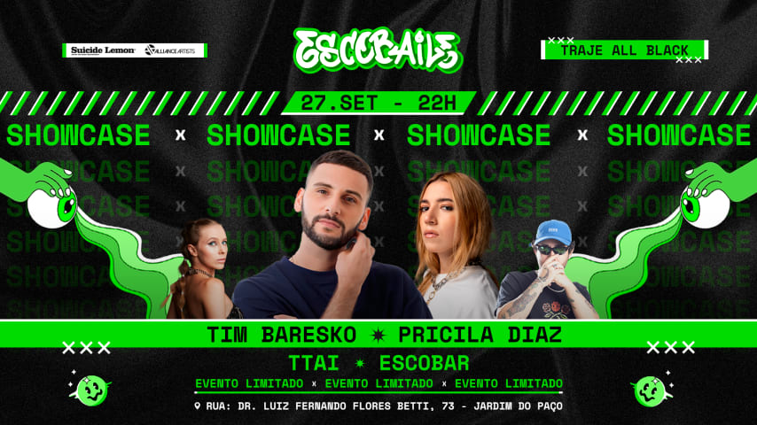 Showcase Escobaile 27/09 cover