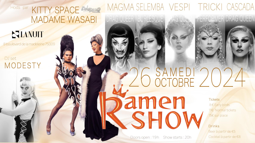 🖤🎃 Ramen Show - Halloween Avec Vespi & Co 🎃🖤 cover