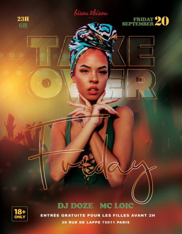 Take Over Friday cover