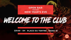 OPEN BAR // NEW YEARS EVE cover