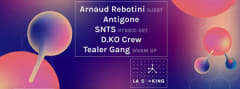 La Cooking : Arnaud Rebotini, Antigone, SNTS, D.KO Crew cover