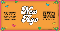 Paradis Exhibition - NEW AGE cover