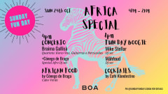 SUNDAY FUN DAY #2 - Africa Special - Sun, 24 Oct cover