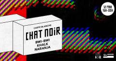 Chat Noir invite Bwi-Bwi, KHALK, Naranja @le 6B cover