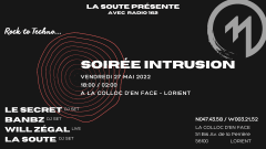 27/05/2022 - Soirée Intrusion - La Soute cover