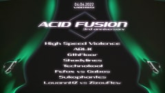 Acid Fusion : 3rd anniversary cover