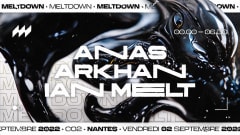 MELTDOWN · ANAS, Arkhan, Ian Melt · CO2 Nantes cover