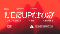 L'ÉRUPTION cover
