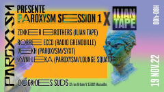 Paroxysm Session # 1 x Ilian Tape cover