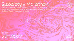 S. society x Marathon! cover