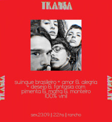 TRANSA - Uma festa 100% VINIL  de música brasileira cover