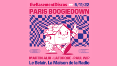 theBasement Discos : PARIS BOOGIEDOWN cover