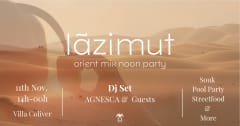 ۞ Lãzimut - Orient Mix Noon Party ۞ 11 Novembre - 14h-Minuit cover