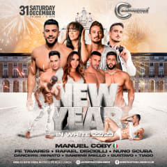 NEW YEAR in WHITE 22/23 by CONSTRUCTION LISBON CLUB cover