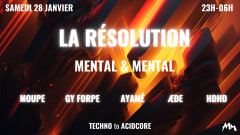 Mental&Mental : La résolution w/ GY FORPE, MOUPE, AYAMÉ cover