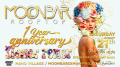 1 year anniversary of Moonbar sxm cover