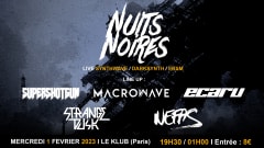 NUITS NOIRES cover