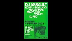 wohazo invite DJ Assault  cover