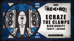 RECORD w/ ECRAZE, THE CLAMPS & more cover