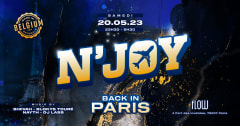 N'JOY x BACK IN PARIS x FLOW | 20.05.23 cover