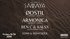 ØOSTIL, ARMONICA, Ben C & Kalsx : SAMAYA x Bridge cover