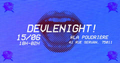 DEVLENIGHT @LA POUDRIÈRE cover