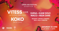 Open Air Festival II W/ Vitess Live, Koko (It) & More cover