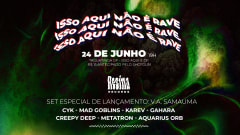 Isso Aqui Não é Rave - Resina Label Party cover